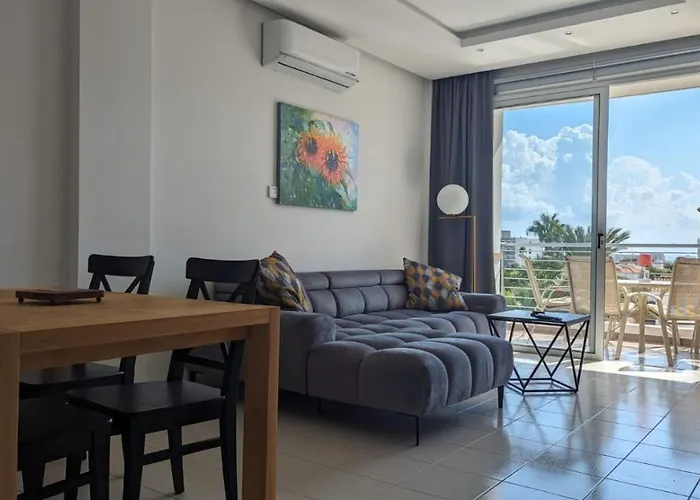 Daire Luxury 2-bedroom Apt. With Seaview Protaras